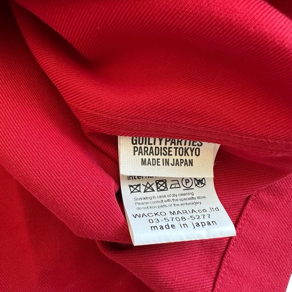 Outragedon The guilty parties Red and White Men's Shirt - Picture 9 of 13